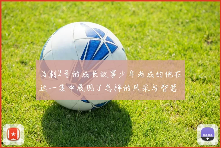 马刺2号的成长故事少年老成的他在这一集中展现了怎样的风采与智慧